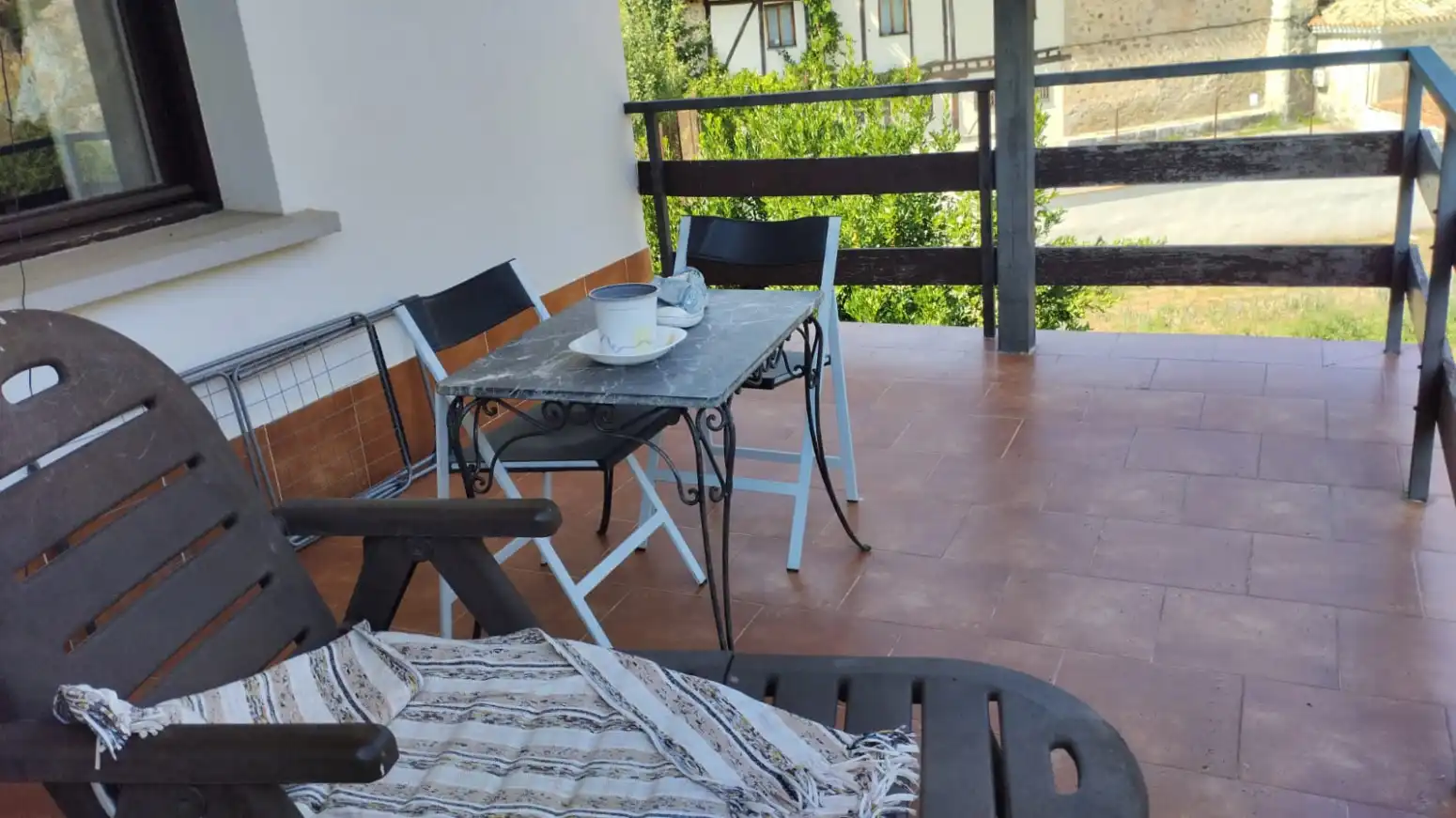 Terraza de Casa o chalet en venta en Pradillo con Calefacción, Jardín privado y Terraza