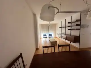 Sala de estar de Apartamento de alquiler en León Capital  con Calefacción, Parquet y Terraza