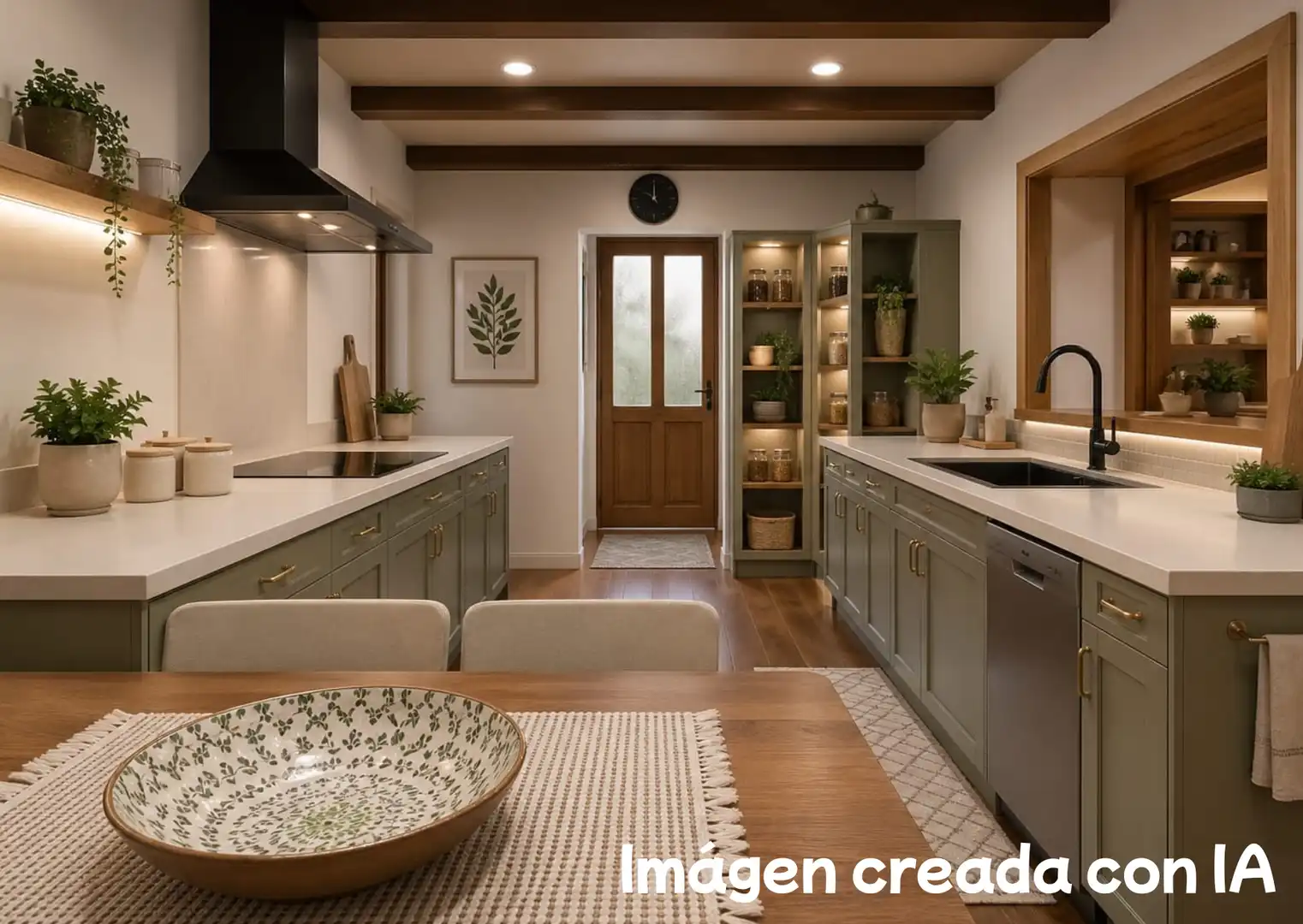 Cocina de Casa adosada en venta en Teror con Parquet, Terraza y Amueblado