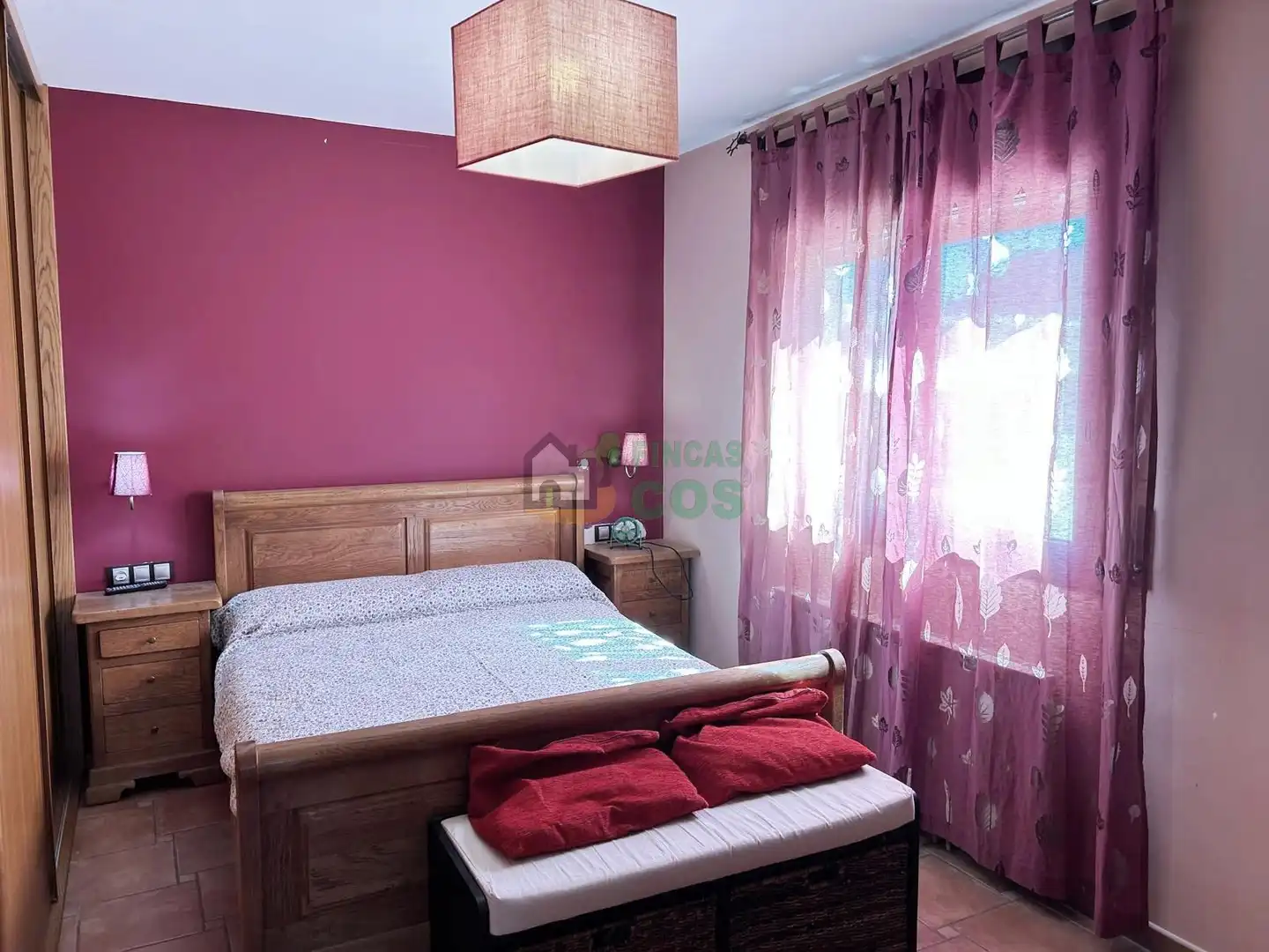 Bedroom of Houses for sale in Pontons  with Private garden, Terrace and Swimming Pool