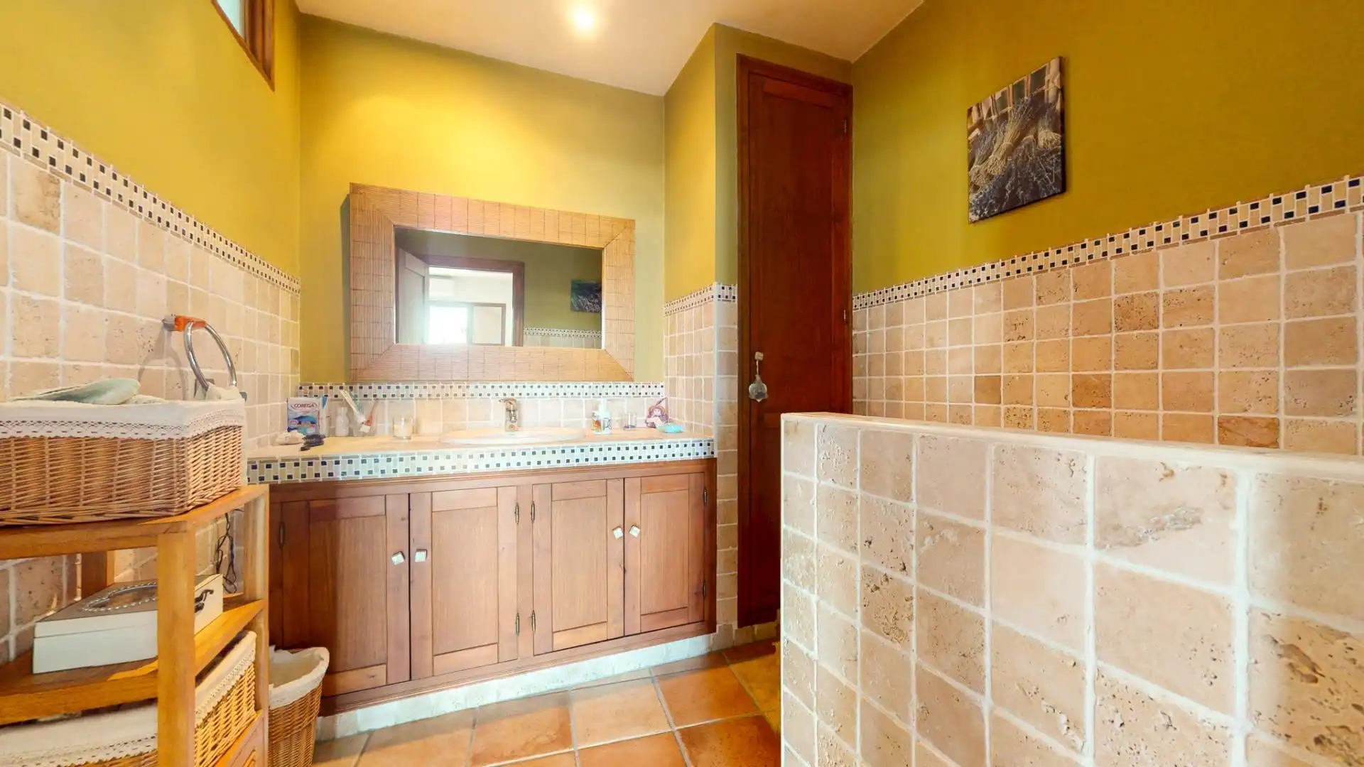 Baño de Casa o chalet en venta en Mojácar con Calefacción, Jardín privado y Terraza