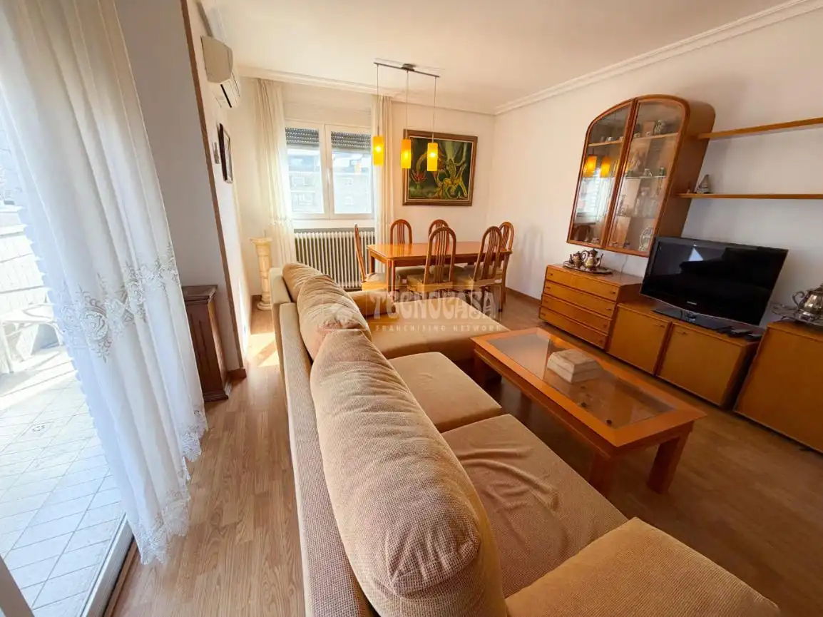 Living room of Flat for sale in Collado Villalba  with Air Conditioner, Heating and Parquet flooring