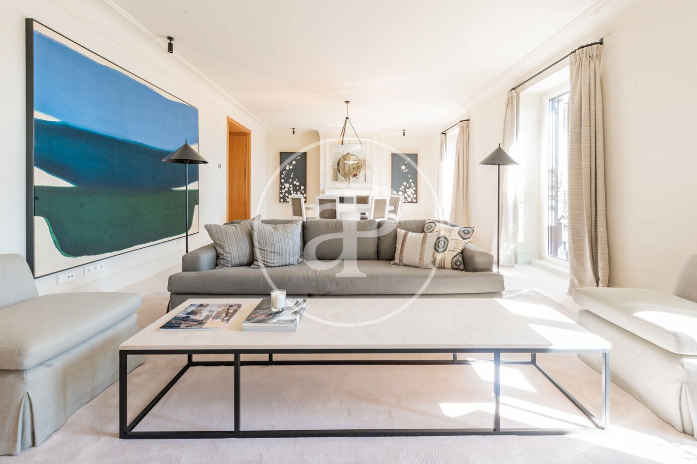 Sala d'estar de Pis en venda en  Madrid Capital amb Aire condicionat, Calefacció i Traster