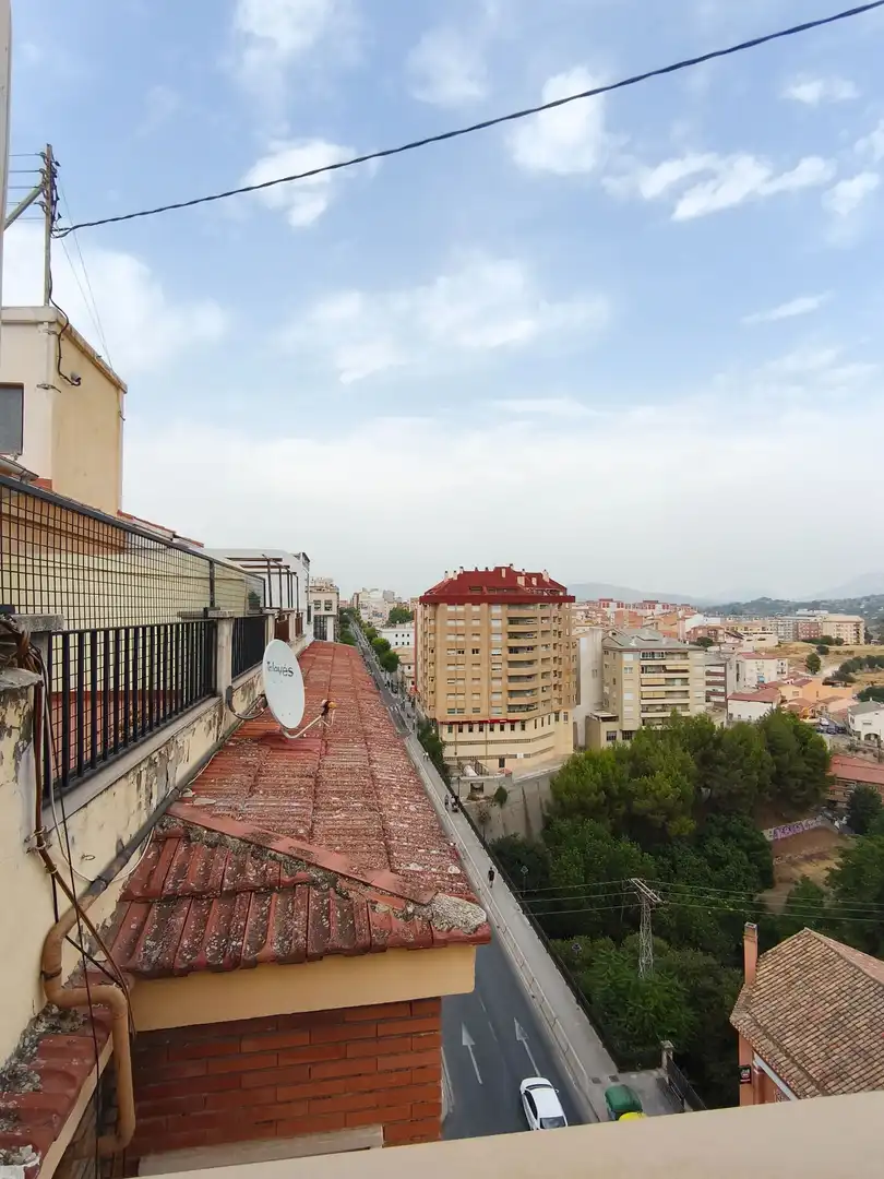 Vista exterior de Àtic en venda en Alcoy / Alcoi amb Calefacció, Terrassa i Traster