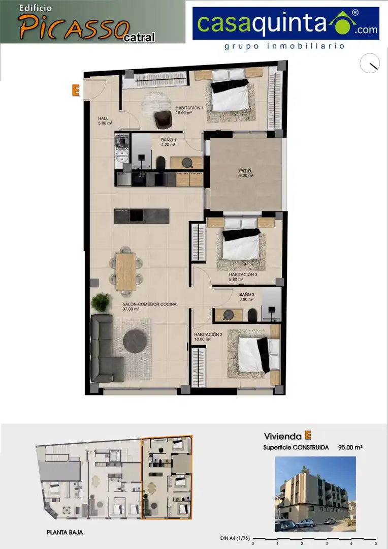 Flat for sale in Catral  with Heating and Swimming Pool