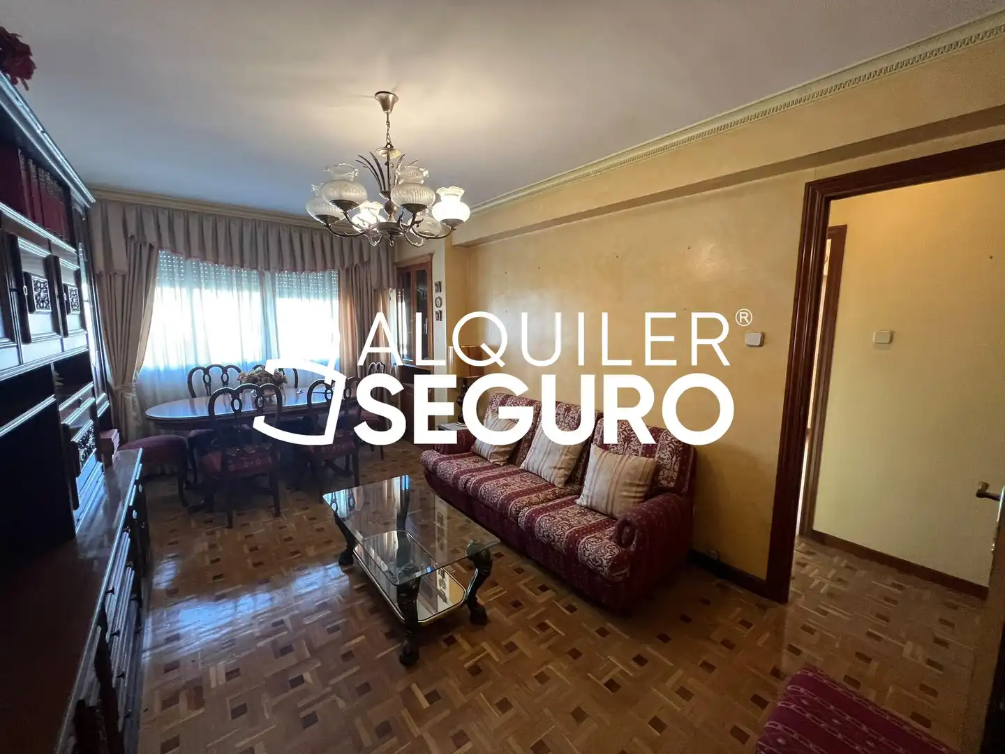 Sala de estar de Piso de alquiler en Fuencarral - El Pardo
