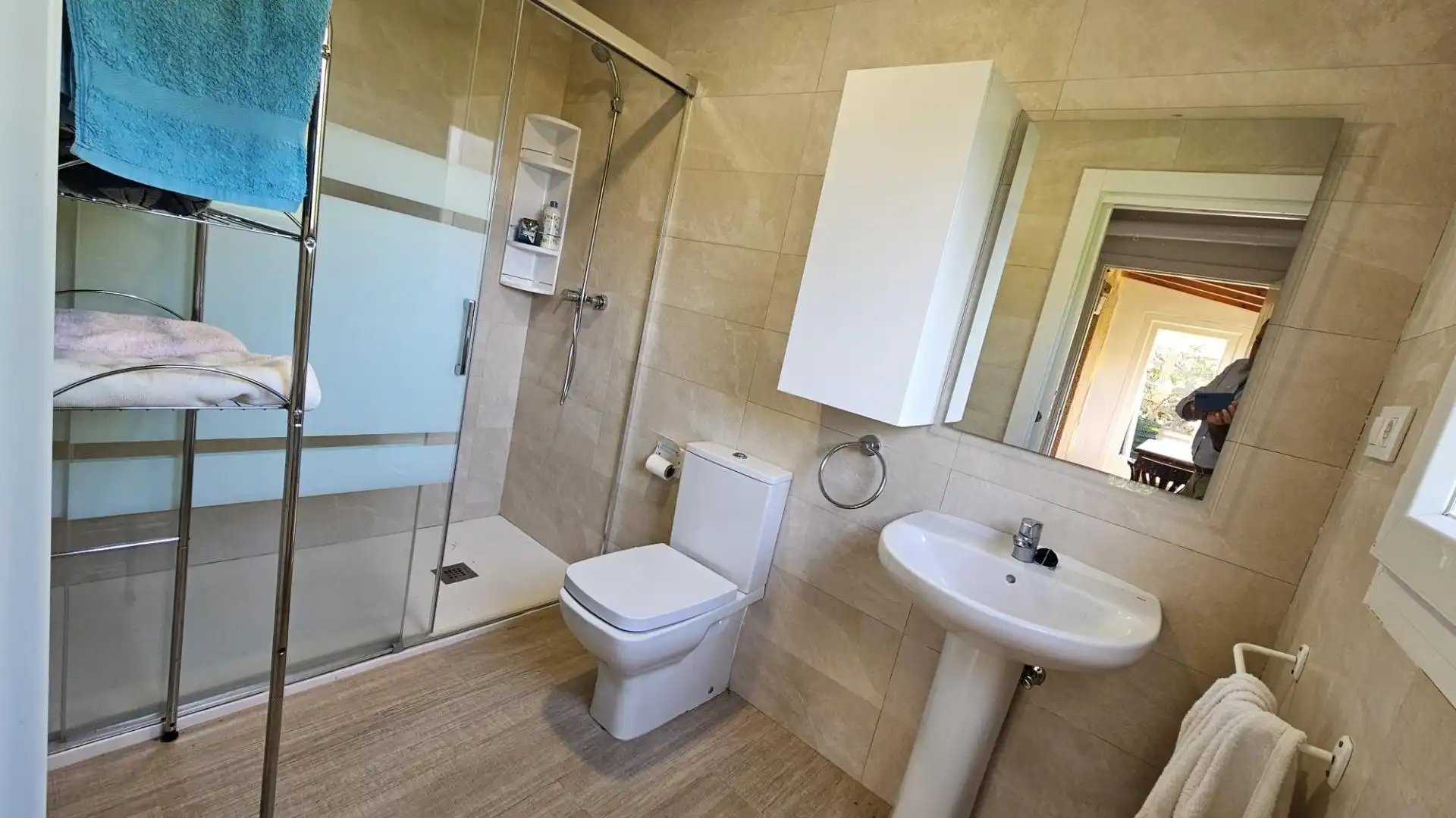 Baño de Casa adosada en venta en Ribamontán al Mar con Calefacción, Jardín privado y Amueblado