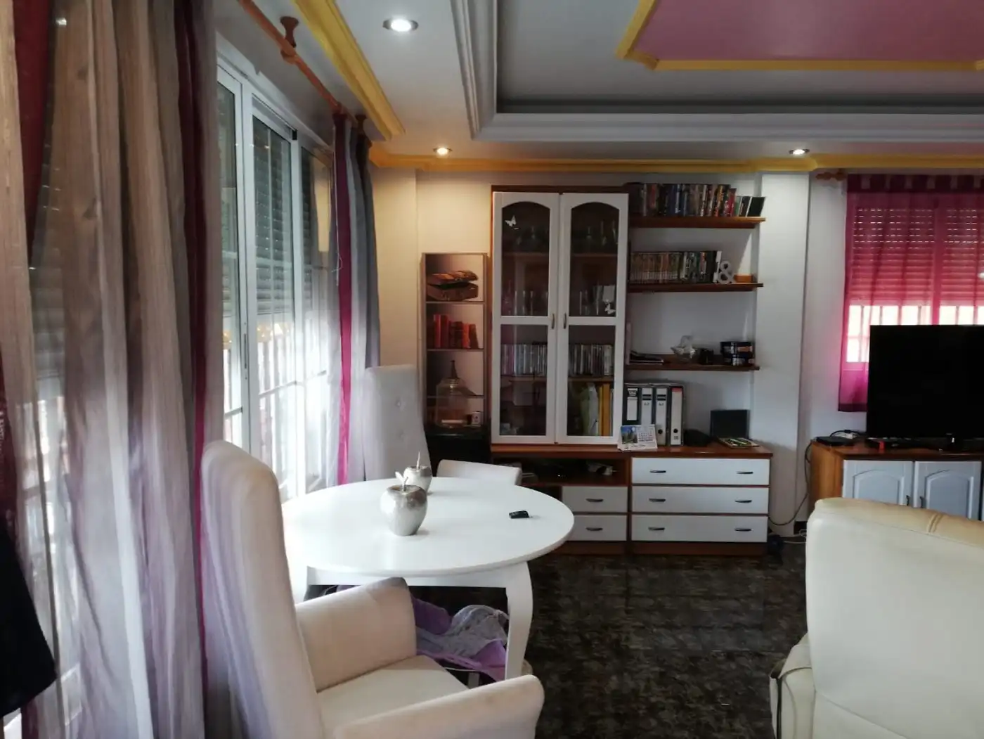Wohnzimmer von Maisonette zum Verkauf in Águilas mit Klimaanlage, Heizung und Terrasse