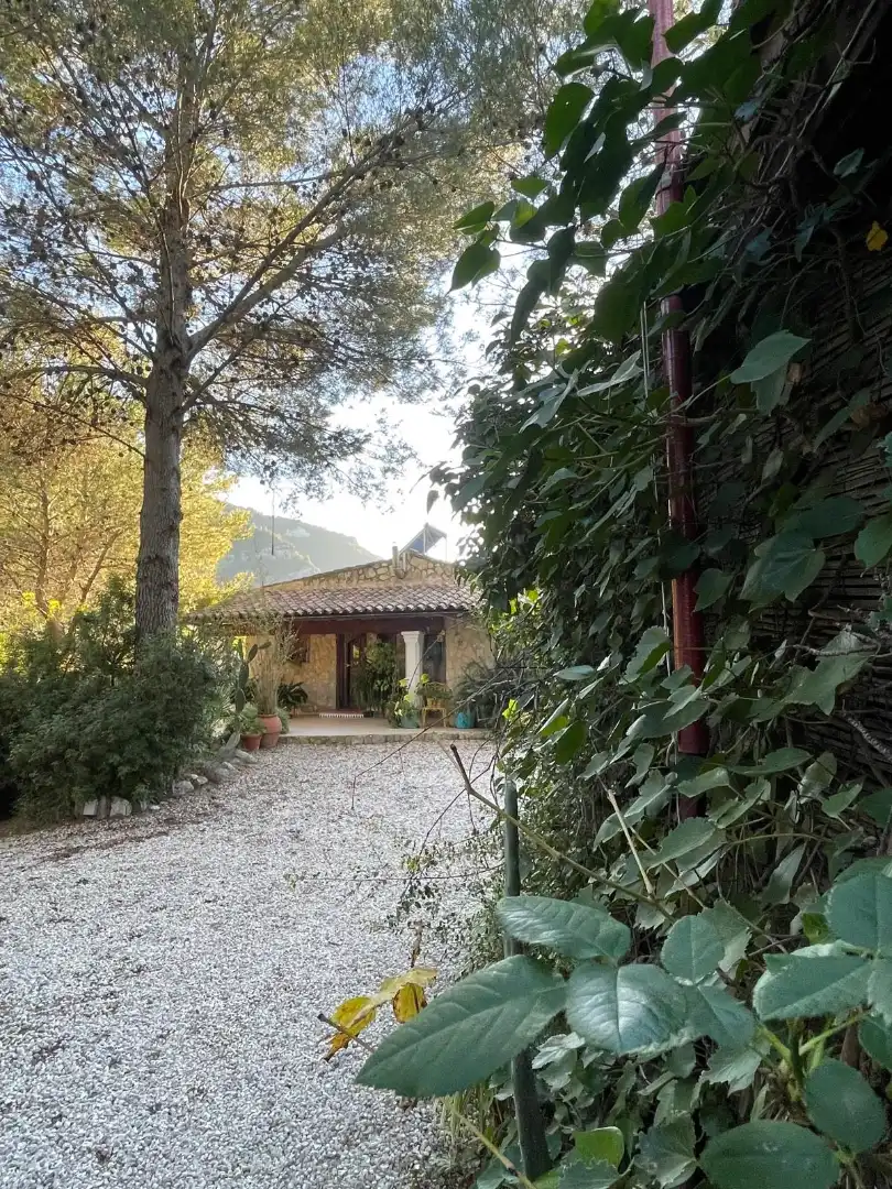 Garden of Country homes for sale in Castell de Castells  with Air Conditioner, Heating and Private garden