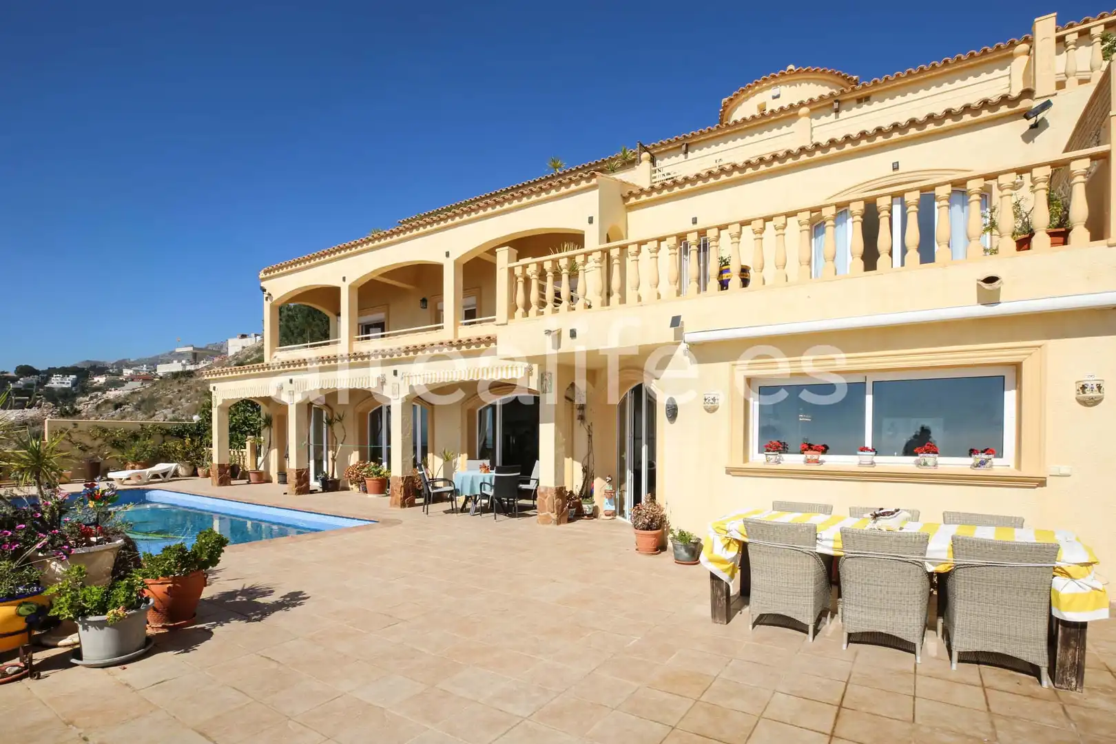 Vista exterior de Casa o chalet en venta en Altea con Aire acondicionado, Calefacción y Jardín privado