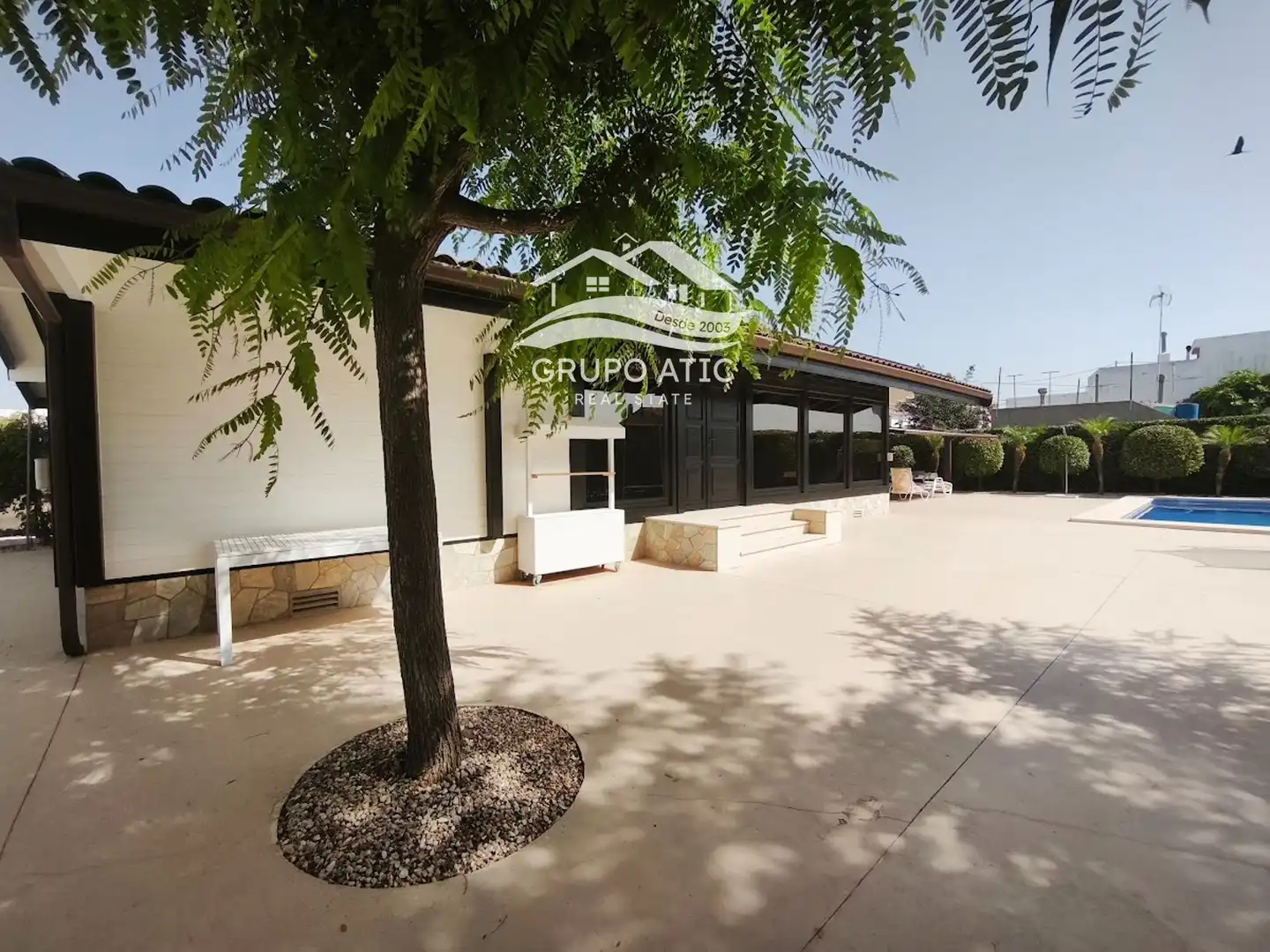 Vista exterior de Casa o chalet en venta en Burriana / Borriana con Aire acondicionado, Calefacción y Jardín privado