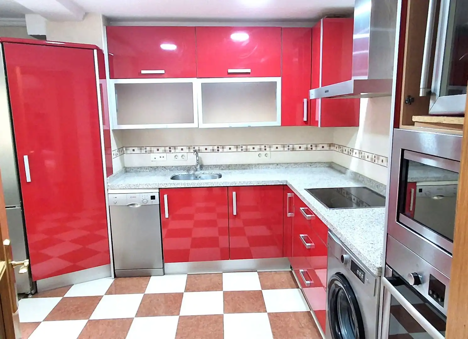 Kitchen of Flat for sale in Valladolid  with Heating and Parquet flooring