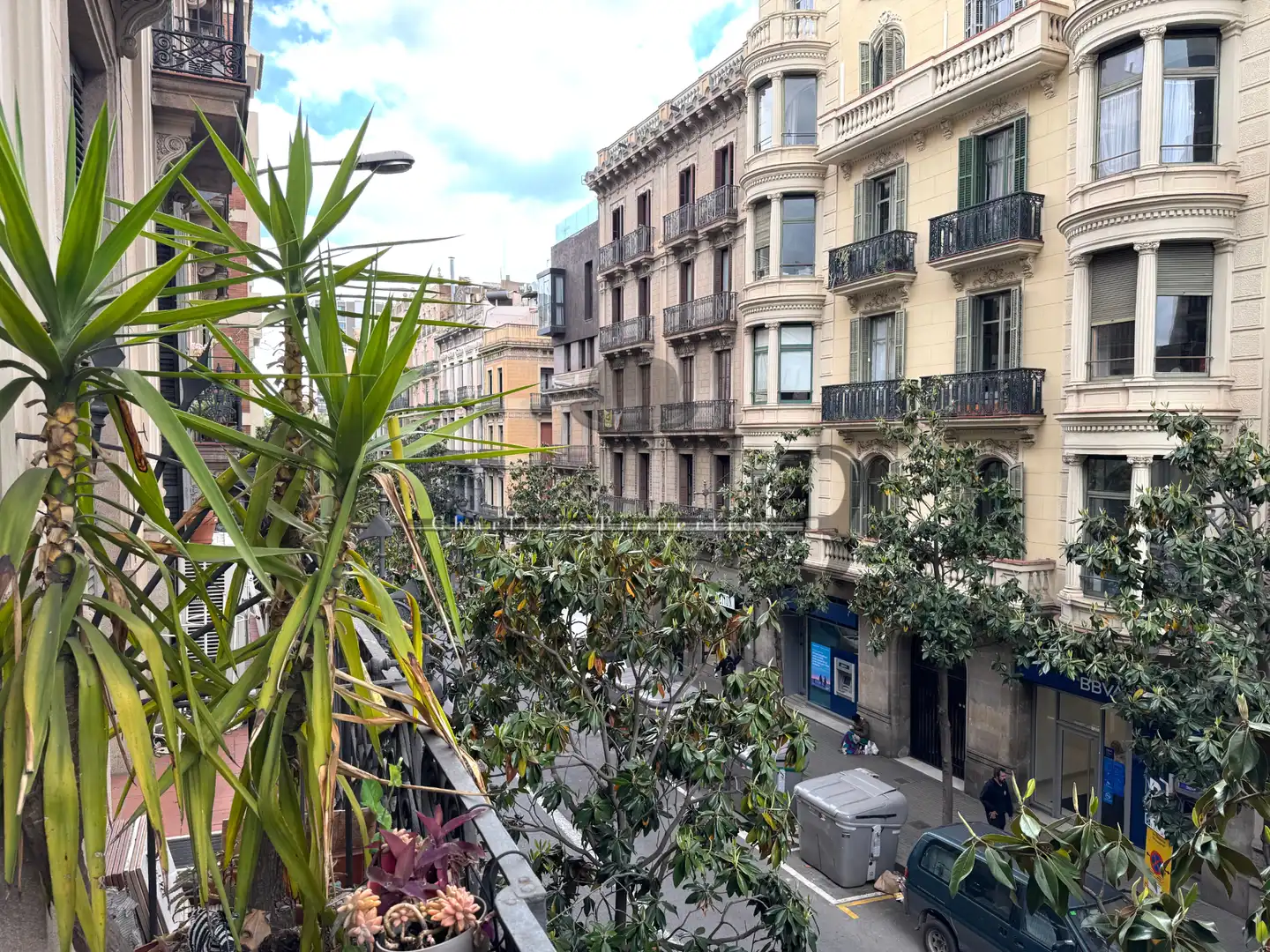 Vista exterior de Apartamento de alquiler en Barcelona con Aire acondicionado, Calefacción y Amueblado