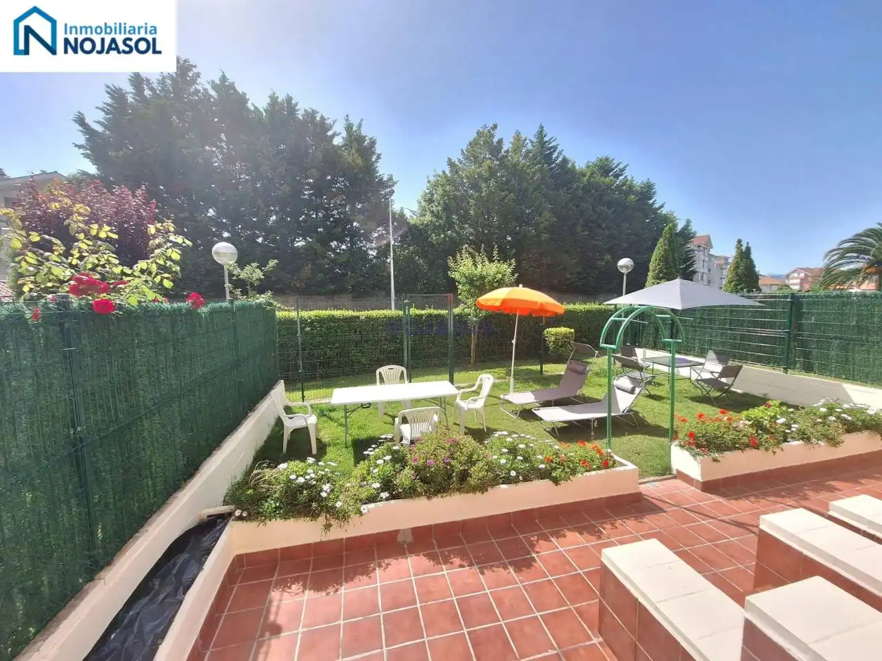 Garden of Apartments for rent in Noja  with Heating, Private garden and Terrace