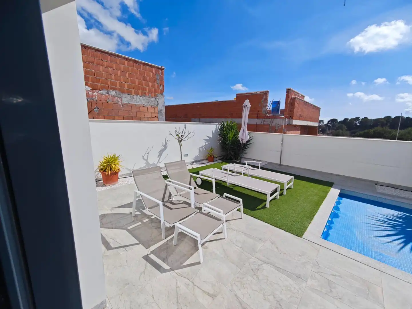 Terraza de Casa o chalet en venta en Pilar de la Horadada con Calefacción, Jardín privado y Terraza