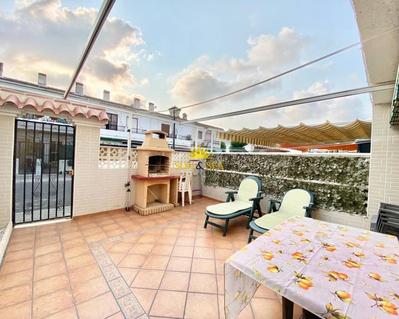 Terrassa de Casa o xalet de lloguer en Santa Pola amb Calefacció, Terrassa i Moblat
