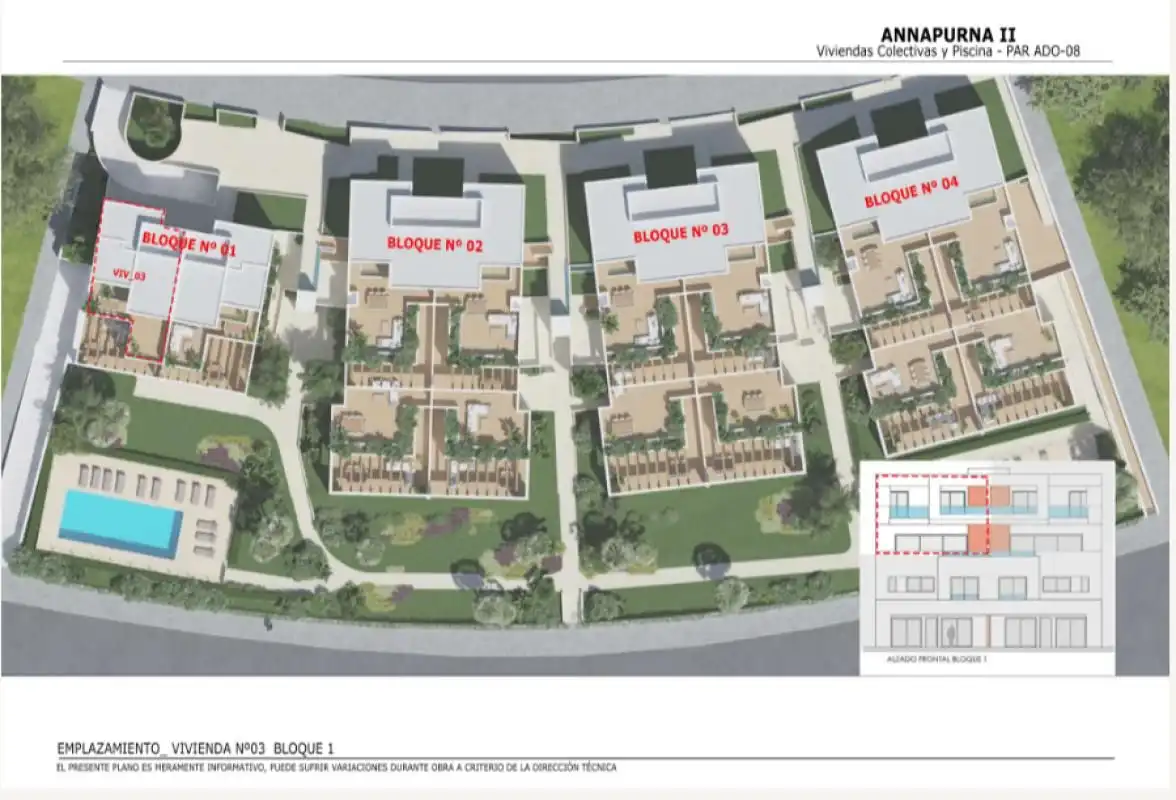 Apartament amb piscina en venda a Monforte del Cid, imagen 15
