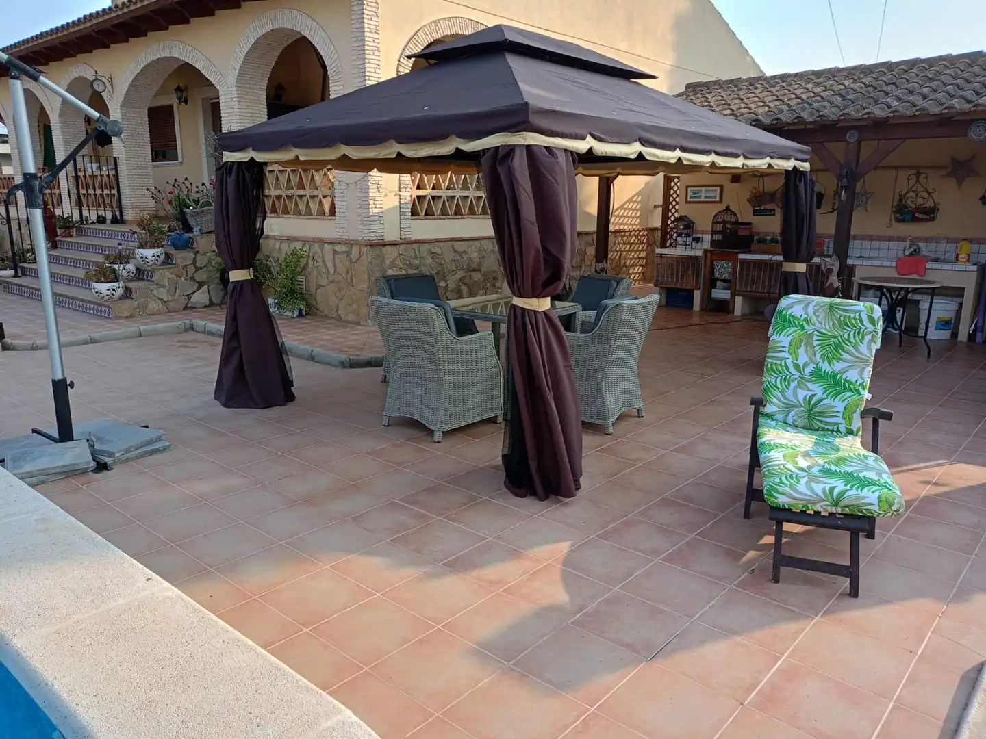 Terraza de Casa o chalet en venta en Jacarilla con Jardín privado, Terraza y Piscina