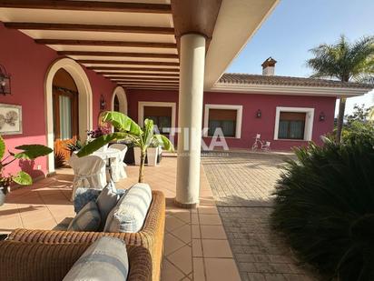 Vista exterior de Casa o xalet en venda en Ontinyent amb Calefacció, Parquet i Traster