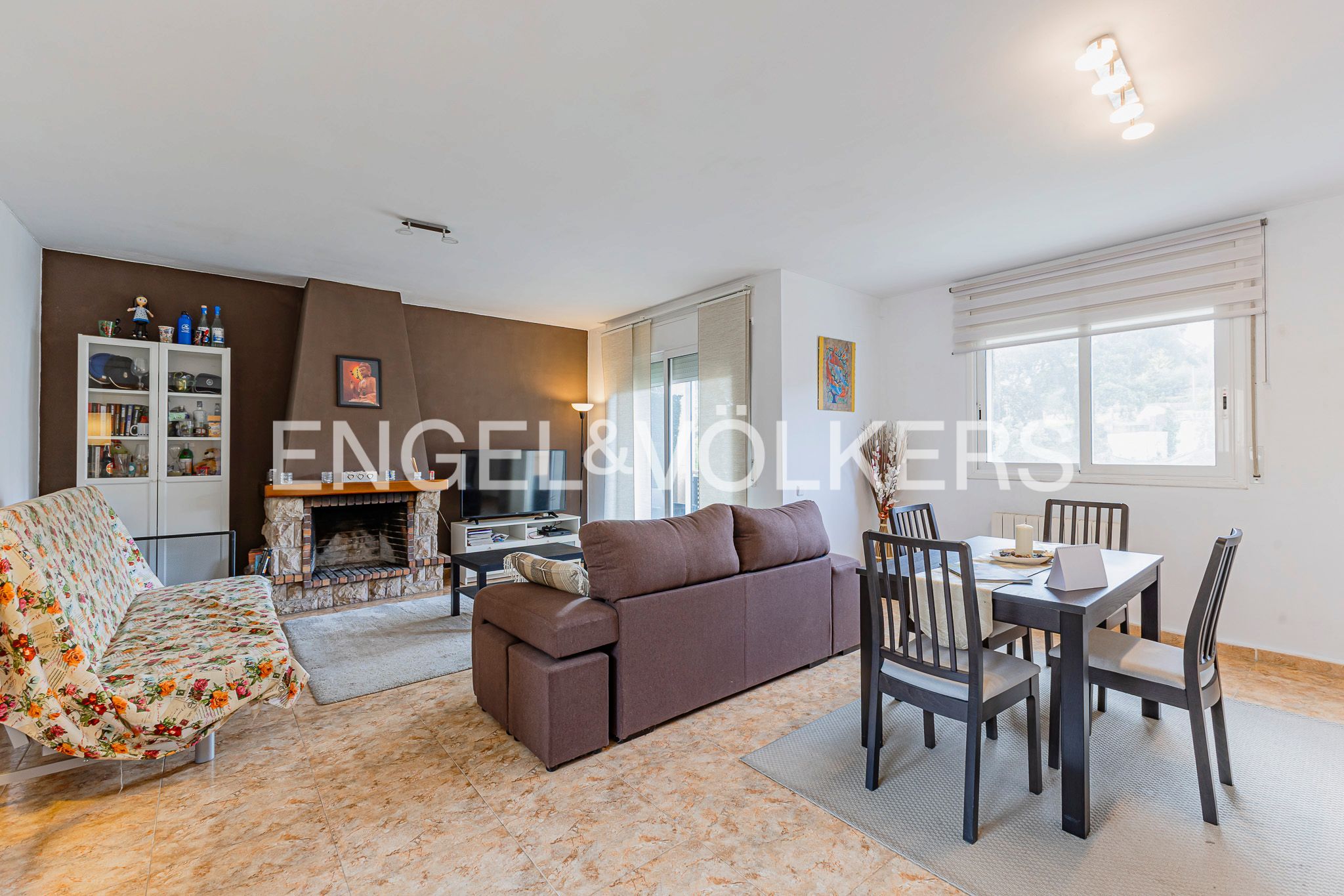 Living room of House or chalet for sale in Dosrius  with Heating, Private garden and Balcony