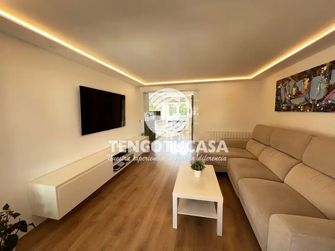 Sala de estar de Piso en venta en  Madrid Capital con Aire acondicionado, Calefacción y Amueblado