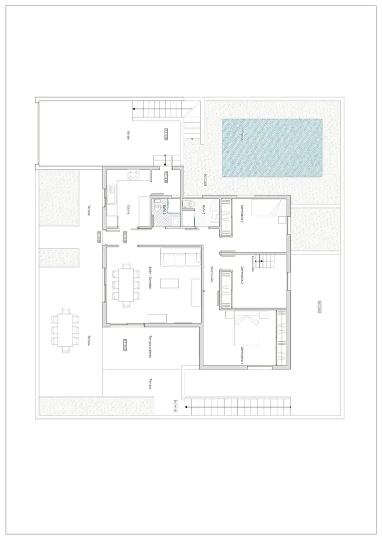 Haus oder Chalet zum Verkauf in Valsequillo de Gran Canaria mit Klimaanlage, Heizung und Privatgarten