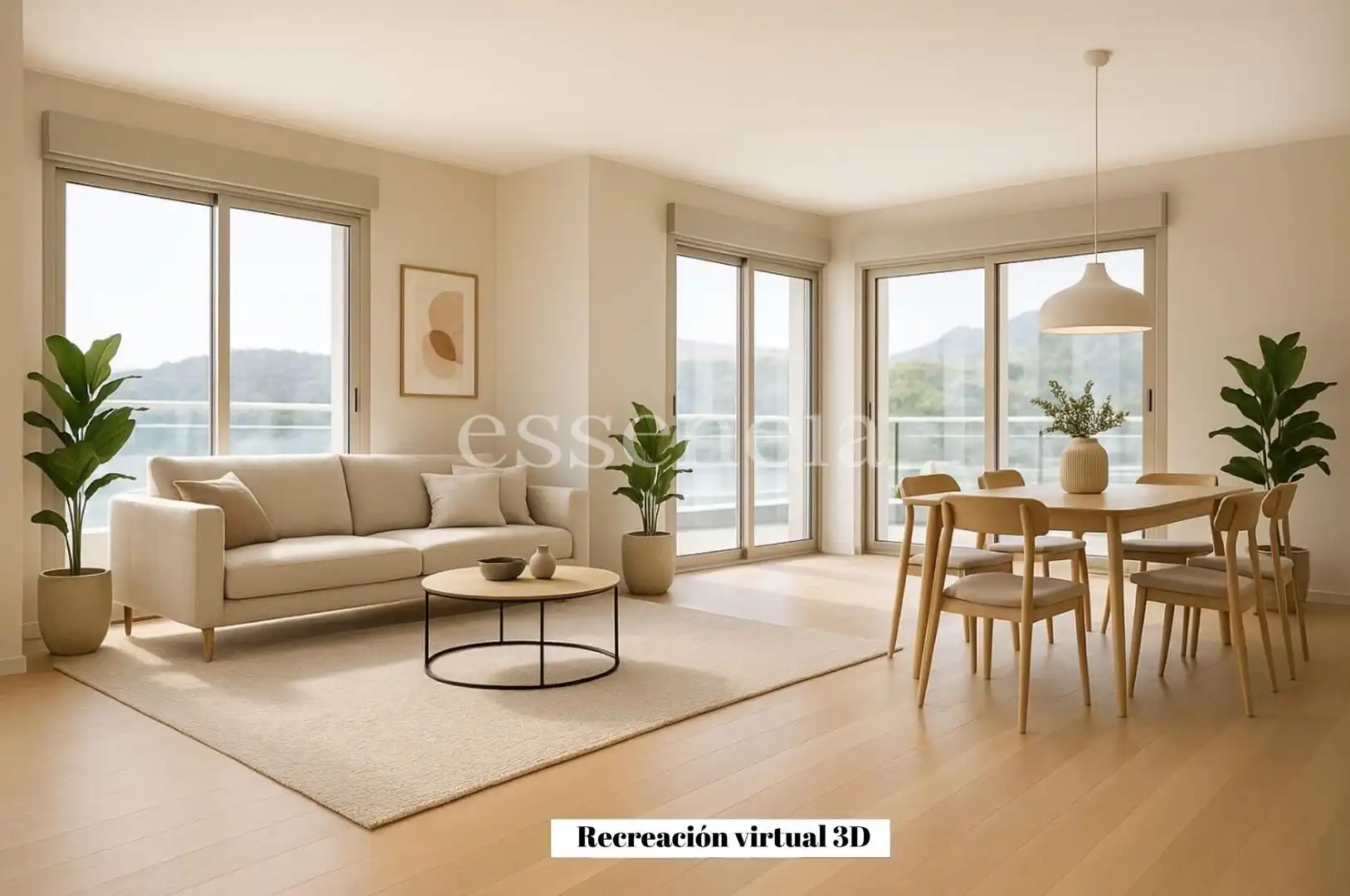 Sala de estar de Piso en venta en Gandia con Aire acondicionado, Terraza y Balcón