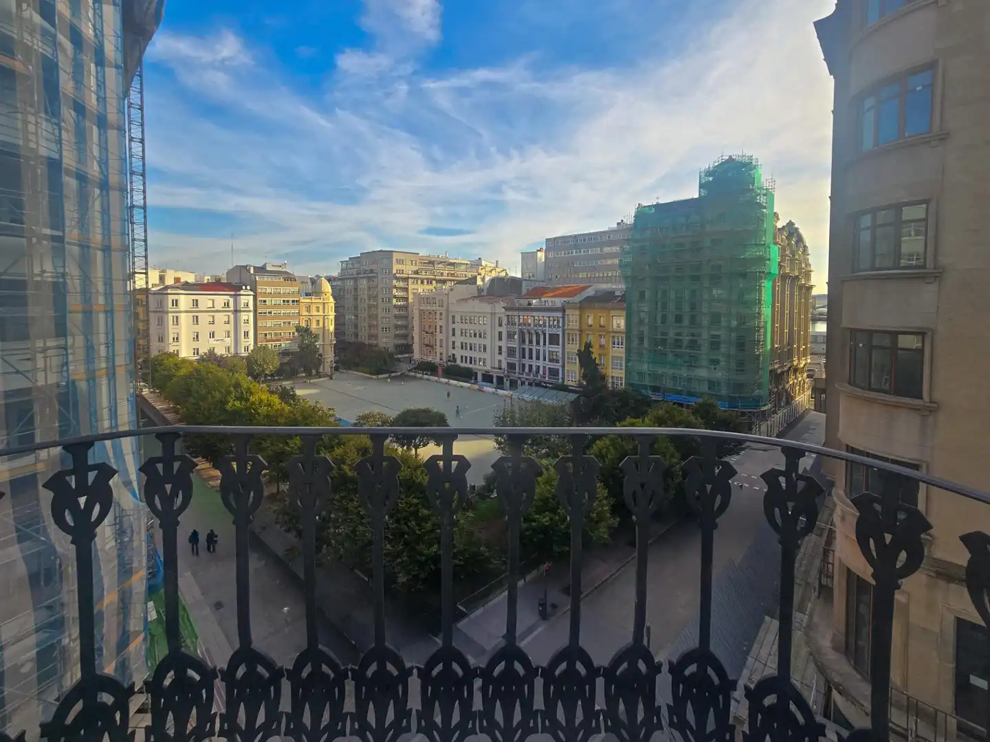 Exterior view of Flat for sale in A Coruña Capital   with Parquet flooring and Balcony