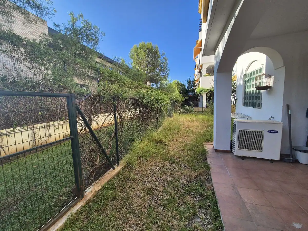 Garden of Flat for sale in Marbella  with Air Conditioner, Private garden and Terrace