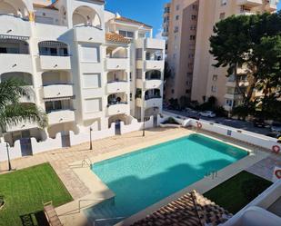 Exterior view of Apartment to rent in Benalmádena  with Air Conditioner, Private garden and Terrace