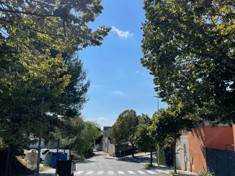Vista exterior de Residencial en venda en Sant Cugat Sesgarrigues