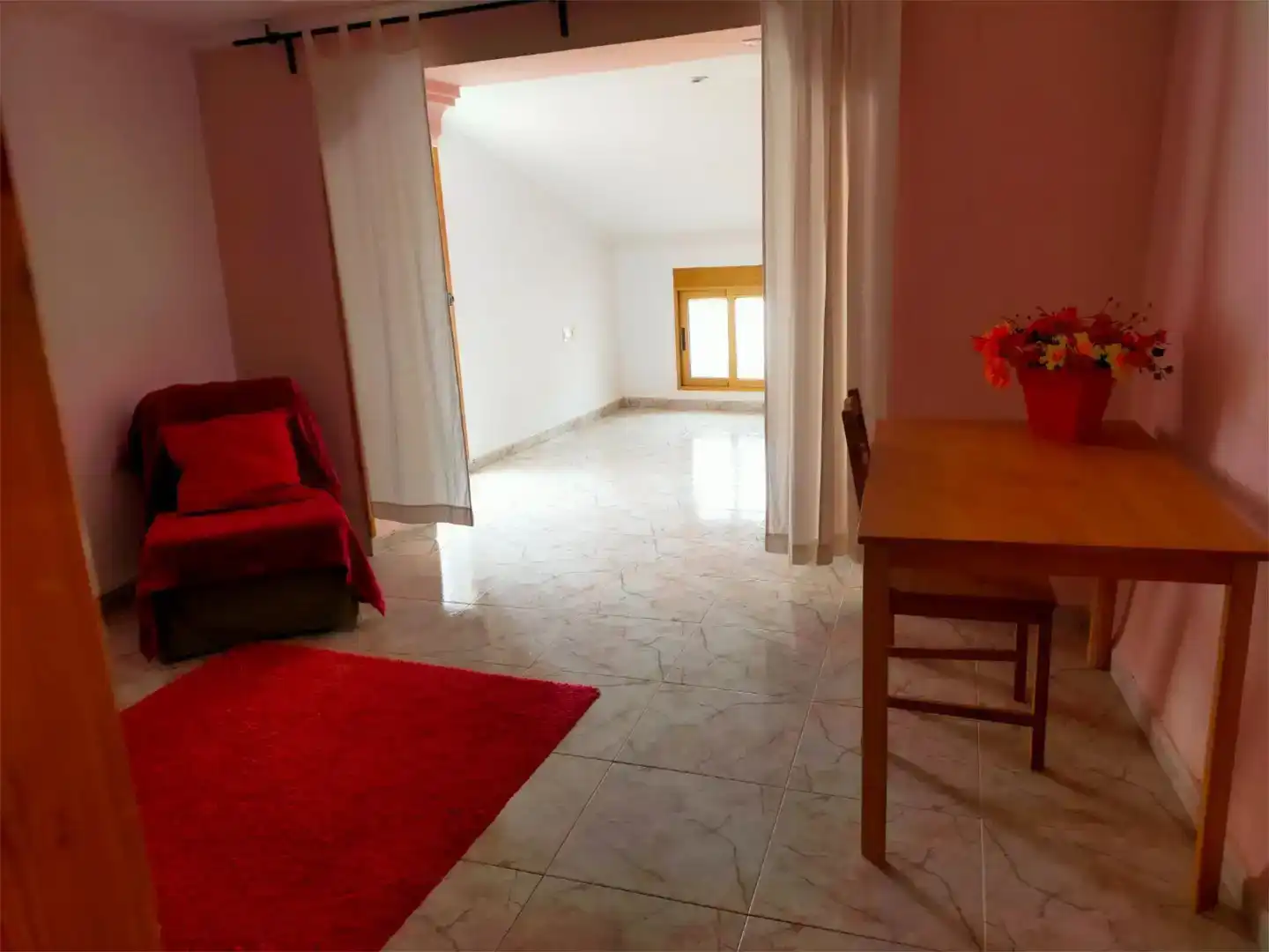 Sala de estar de Piso en venta en Famorca con Trastero, Amueblado y Balcón