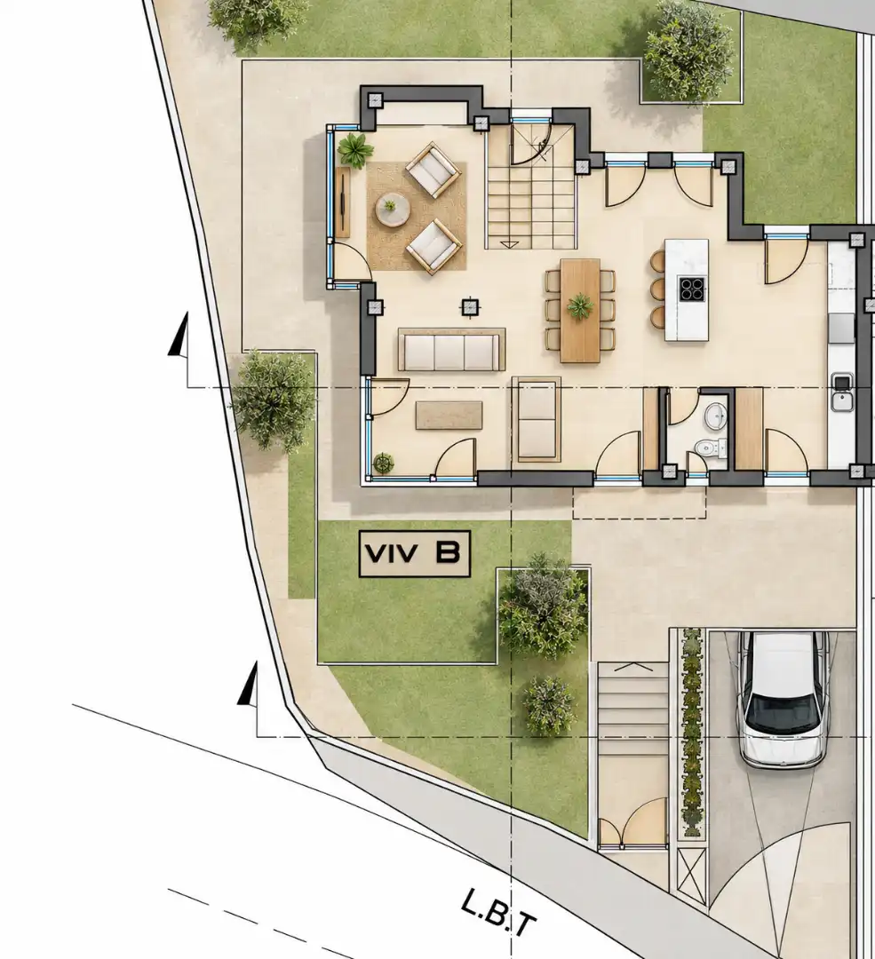 Casa adosada en venta en Moaña, Pontevedra