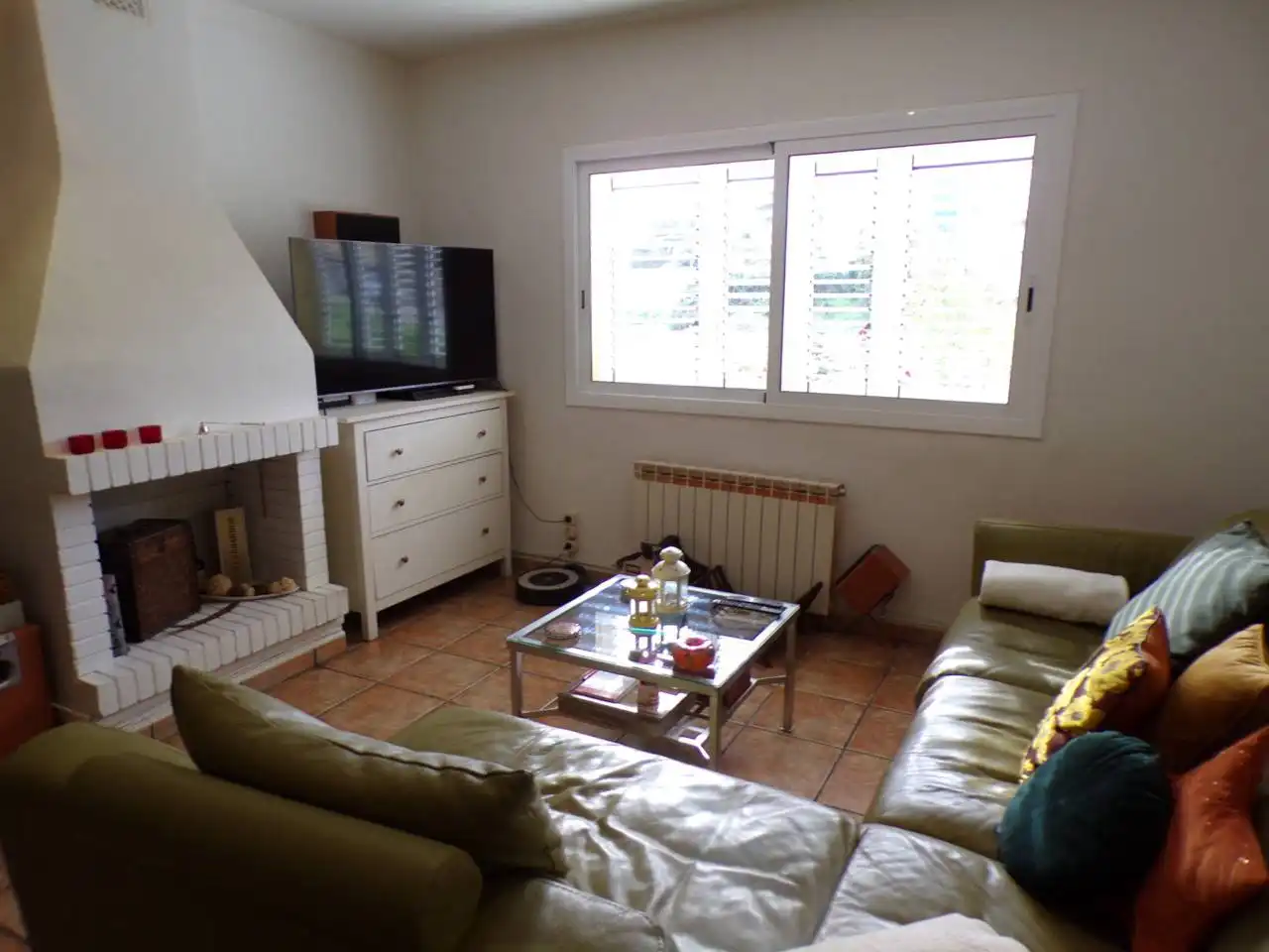 Living room of Houses for sale in Caldes de Malavella  with Heating, Private garden and Swimming Pool