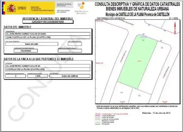 Residencial en venta en Calle Padre José de Tabernes, Rafalafena