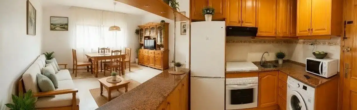 Küche von Wohnung zum Verkauf in San Pedro del Pinatar mit Heizung und Möbliert