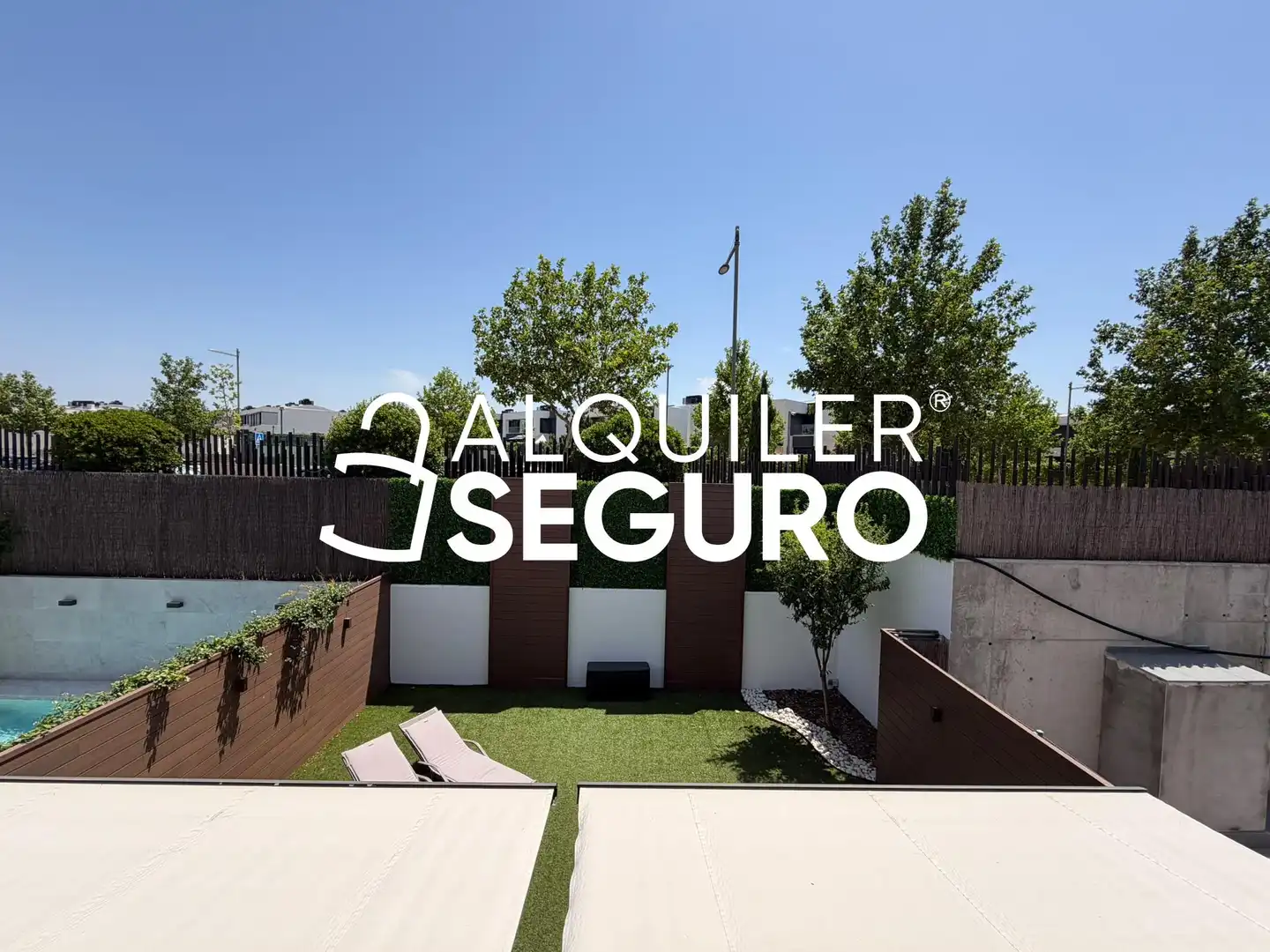 Jardín de Casa o chalet de alquiler en Boadilla del Monte con Aire acondicionado, Calefacción y Terraza