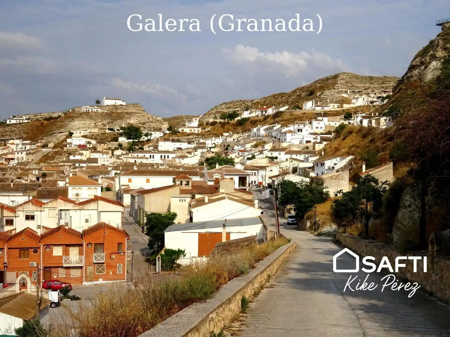 Vista exterior de Casa o chalet en venta en Galera con Balcón