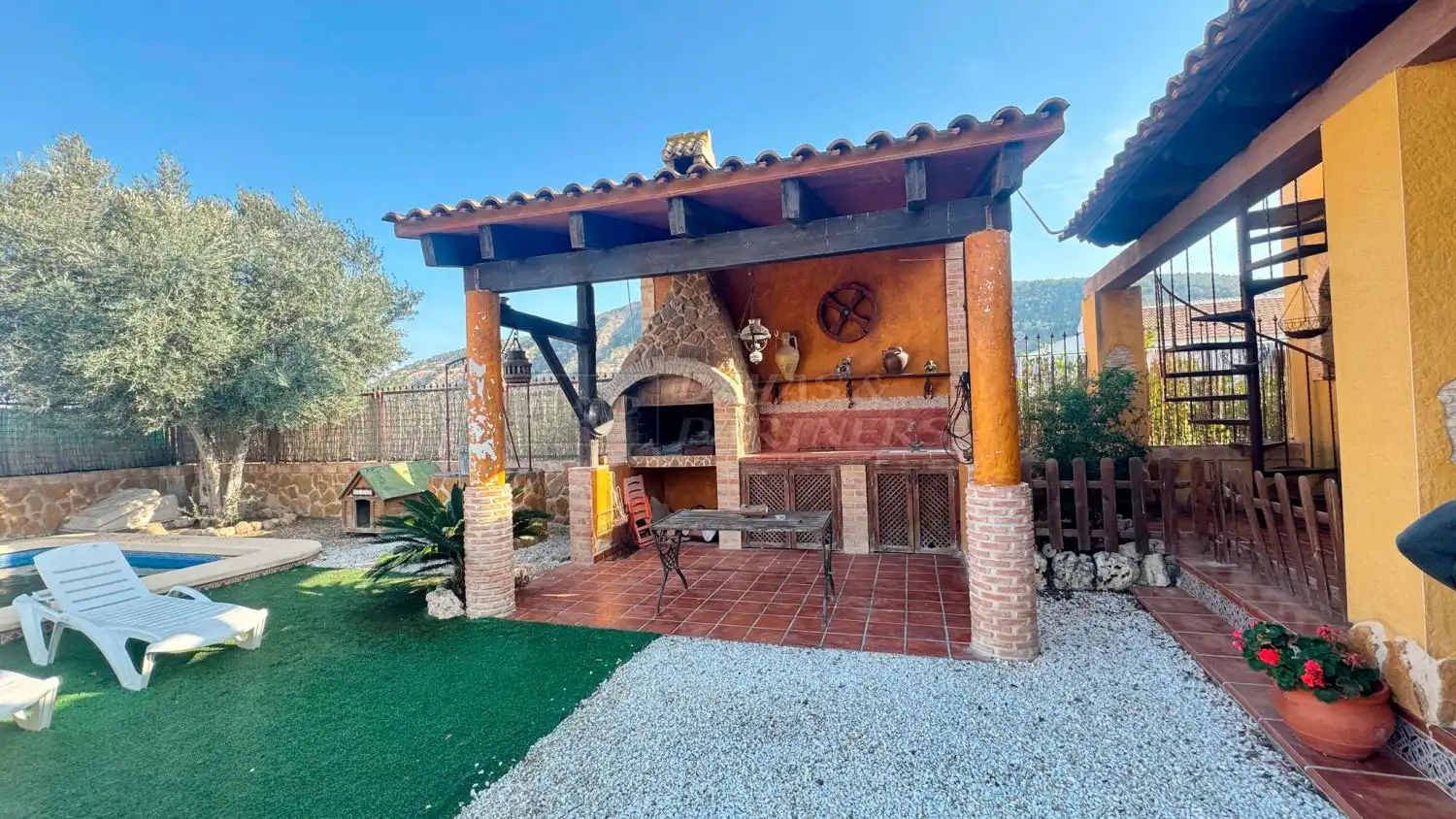 Jardí de Finca rústica en venda en Orihuela amb Jardí privat, Terrassa i Piscina