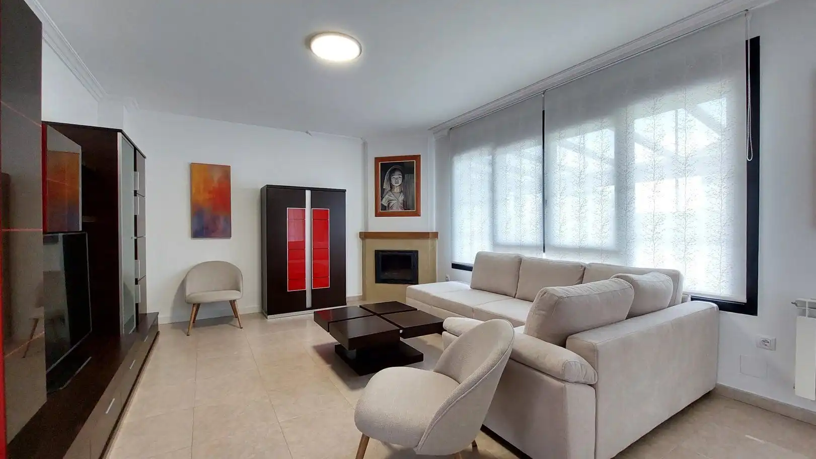 Sala d'estar de Casa o xalet de lloguer en Ribamontán al Mar amb Jardí privat, Terrassa i Moblat