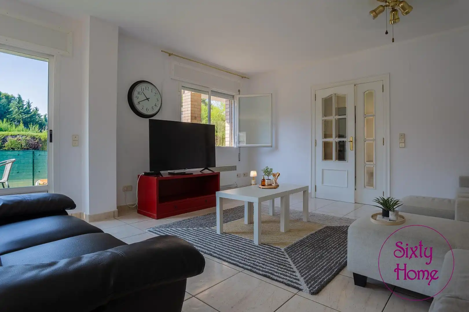 Sala de estar de Casa o chalet en venta en Zuera con Calefacción, Terraza y Piscina comunitaria