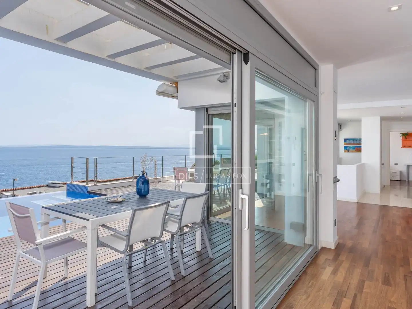 Terraza de Casa o chalet en venta en Roses con Aire acondicionado, Calefacción y Jardín privado