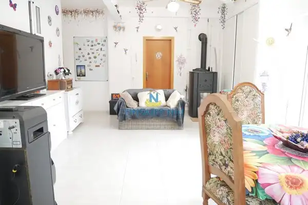 Wohnzimmer von Haus oder Chalet zum Verkauf in Maçanet de la Selva mit Heizung, Privatgarten und Schwimmbad