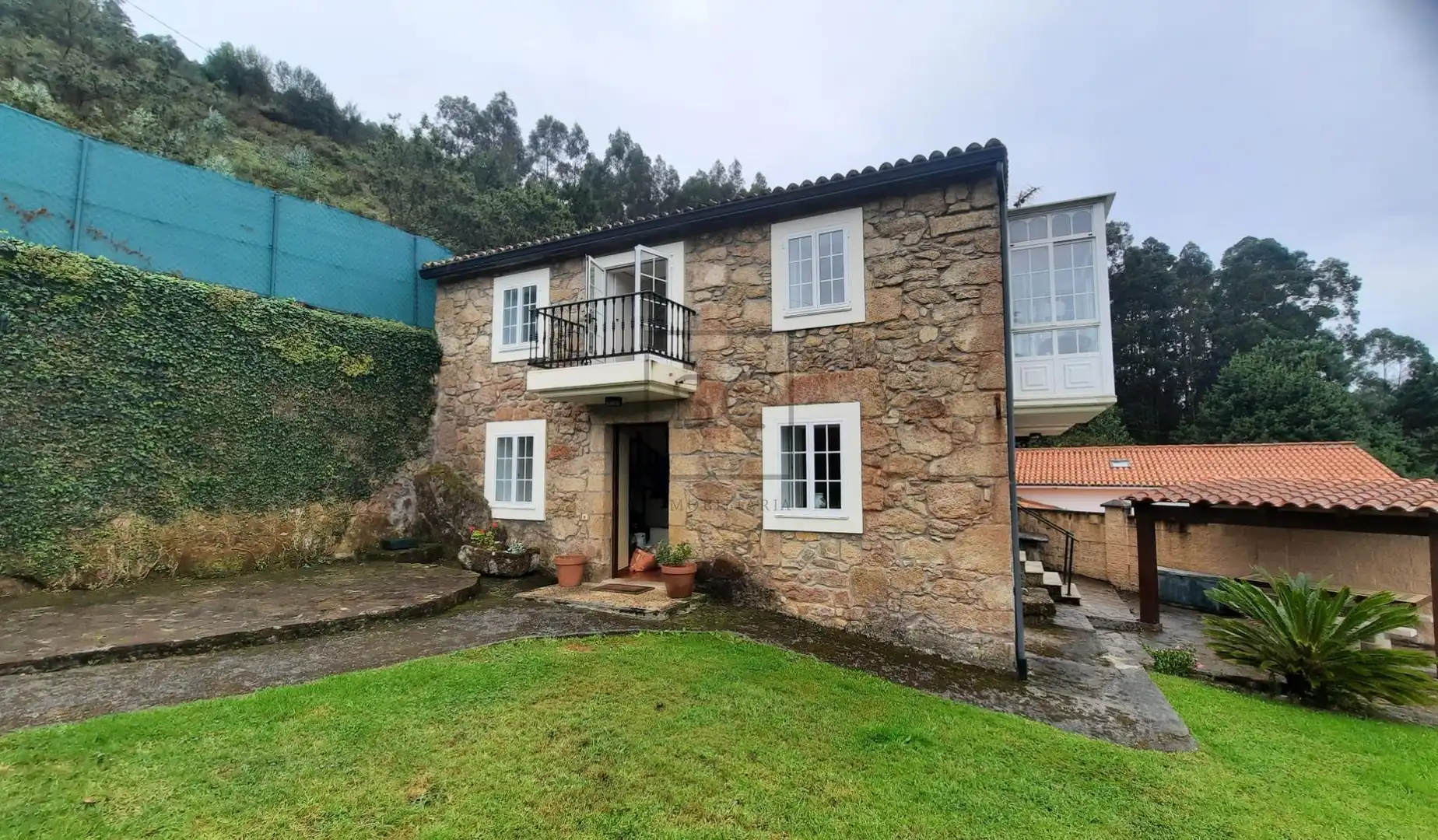 Vista exterior de Finca rústica en venda en Ferrol amb Calefacció, Jardí privat i Terrassa