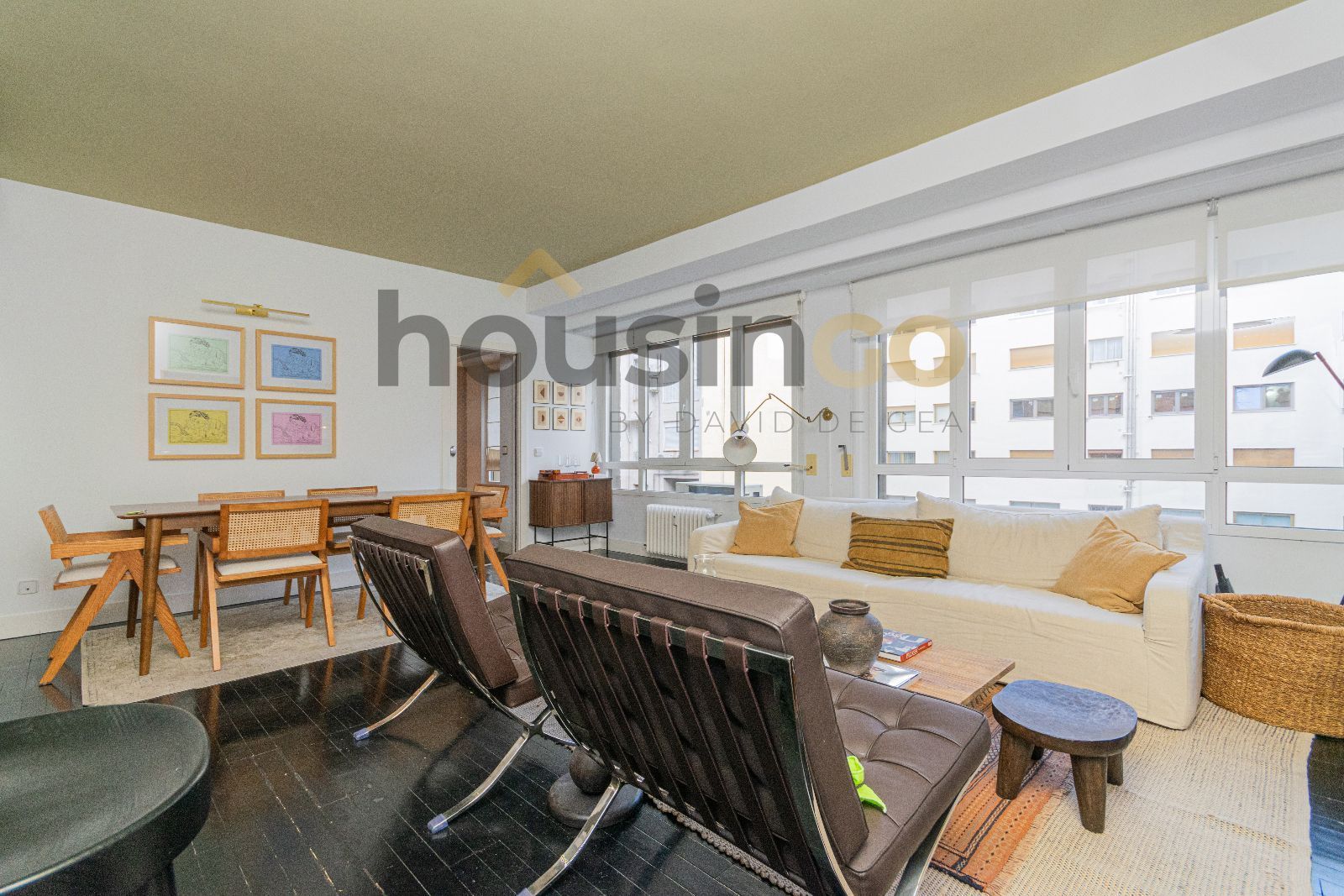 Vista exterior de Pis de lloguer en  Madrid Capital amb Aire condicionat, Calefacció i Parquet