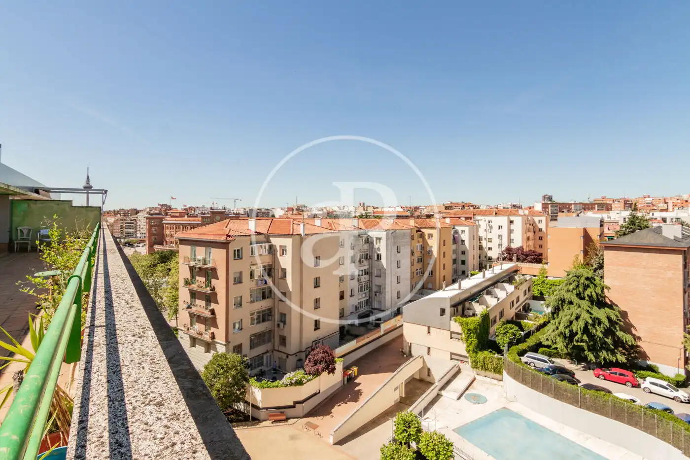 Exterior view of Attic for sale in Madrid  with Air Conditioner, Heating and Private garden