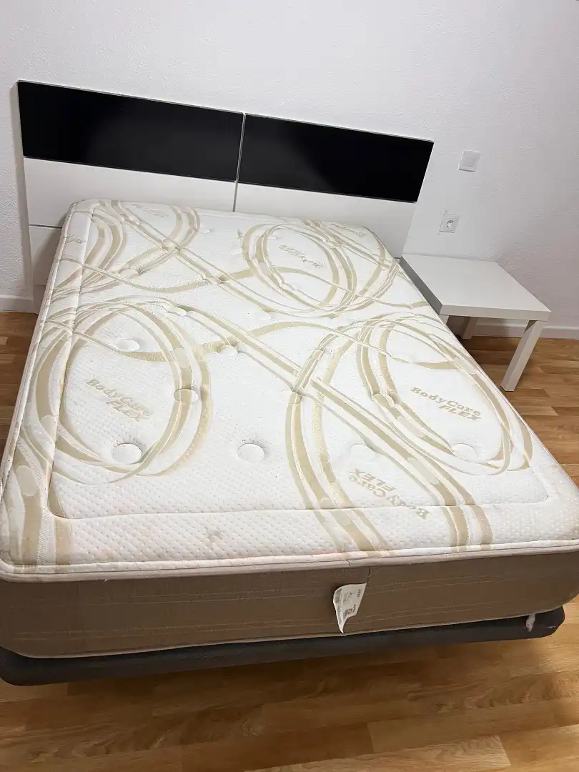 Schlafzimmer von Country house zur Miete in Fuente El Saz de Jarama mit Klimaanlage, Privatgarten und Abstellraum