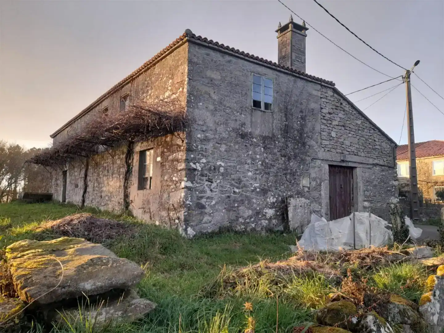 Vista exterior de Piso en venta en Agolada