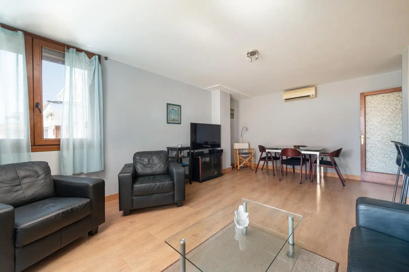 Living room of Flat for sale in Alcúdia  with Air Conditioner, Heating and Furnished
