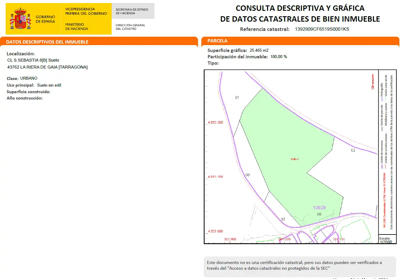 Terreny residencial en venda a S Sebastia, imagen 8